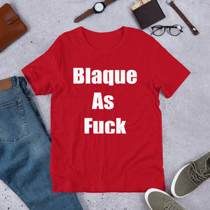 Blaque As Fuck Short Sleeve Tee